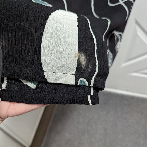 - Vasna Lagenlook dress. Gauze like rayon material. size Medium. Fish patt… - Picture 4 of 10